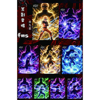 Anlan Cultural and Creative Naruto Mini Card Game Collectible Cards