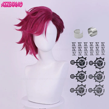 wig tattoo Ear clips