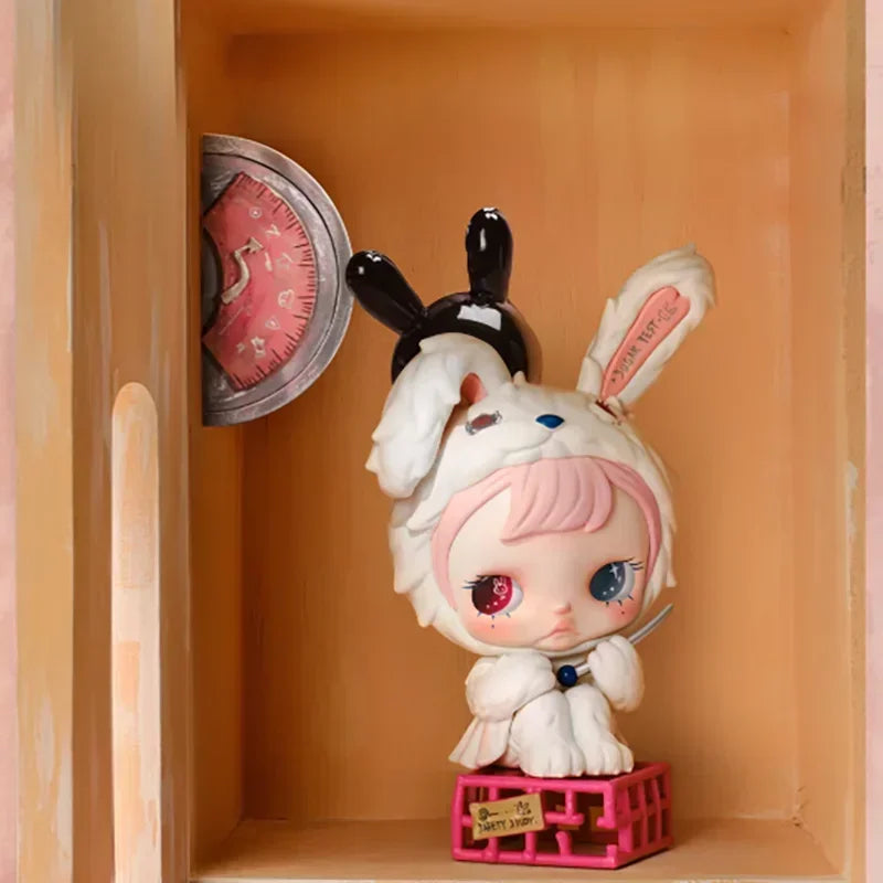 POP MART TINYTINY Sugar Therapy Room Unlock The Key of Answers Series Genuine Blind Box Guess Toys Bag Mystery Box  Ornament