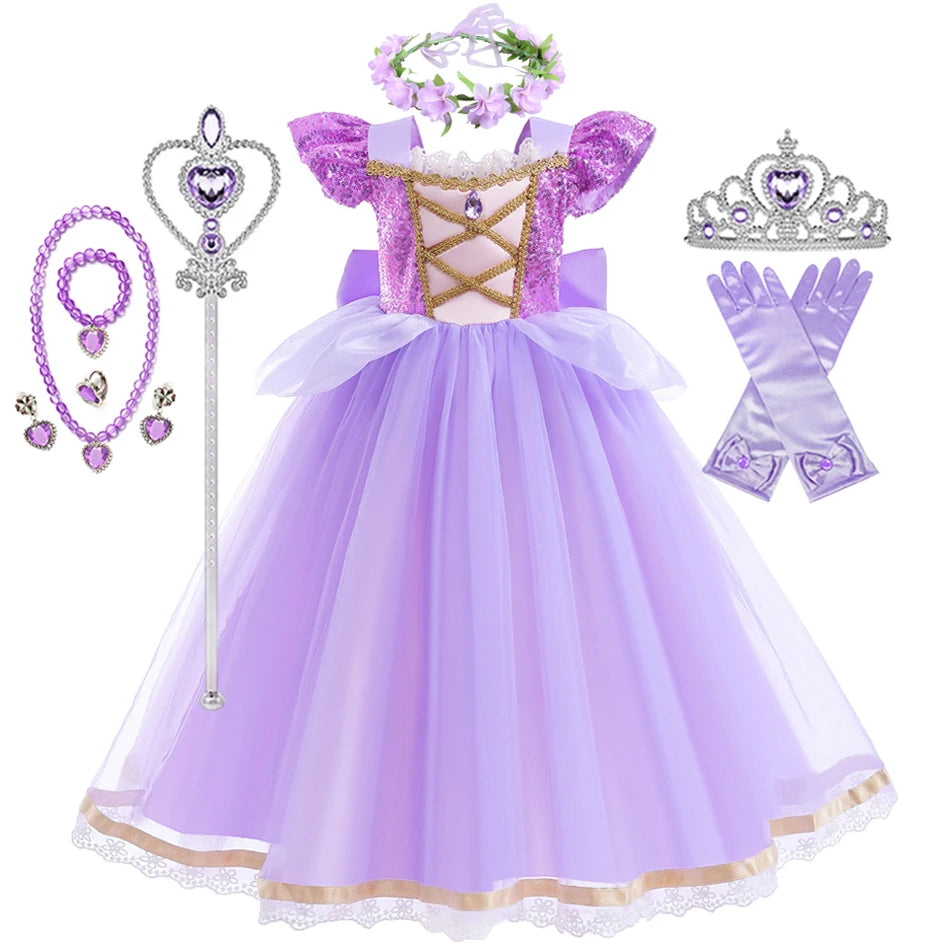 Tangled Rapunzel Princess Dress