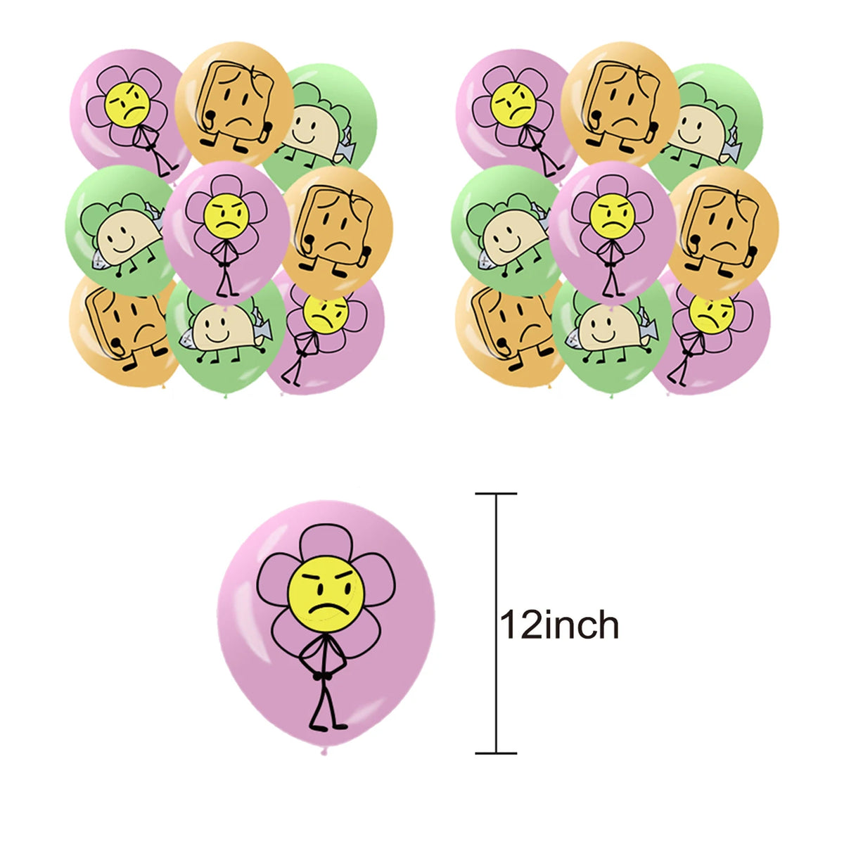 Battle For Dreaming Island Birthday Backdrop Set