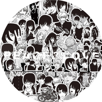 Chainsaw Man Manga Stickers