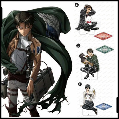 Attack on Titan Part 2 Acrylic Stand Animation Peripheral Ellen Amin Reina Owen PVC Stand Desktop Ornament Christmas Gift