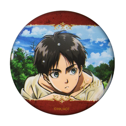 58mm Anime Attack on Titan Eren Jaeger Nanaba Hange Zoe Annie Leonhart Cosplay COSTUME Badge Pin SPTE Tinplate Brooch﻿ Xmas Prop