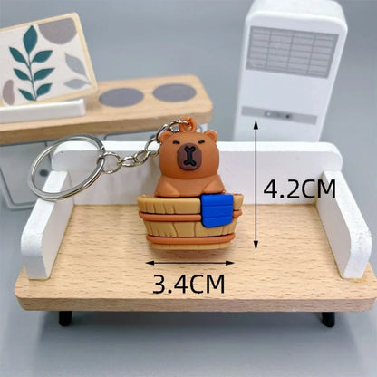 Capybara Capybara Keychain