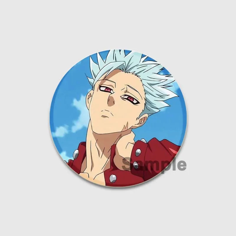 The Seven Deadly Sins Badge Brooch
