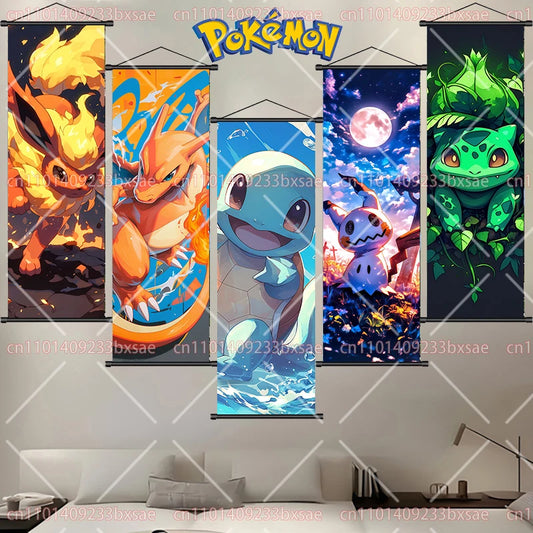 Pokemon Pikachu Poster Scroll
