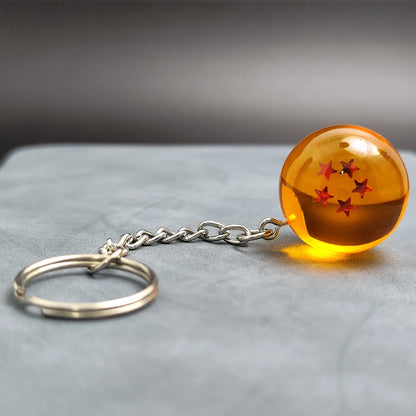 Anime Dragon Ball Z Super Saiyan Goku Figure Keychain Cute Cartoon Character Key Ring Bag Charm Pendant Accessories for Fans