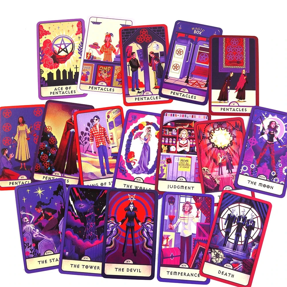 Buffy The Vampire Slayer Tarot English Oracle Cards Fate Divination