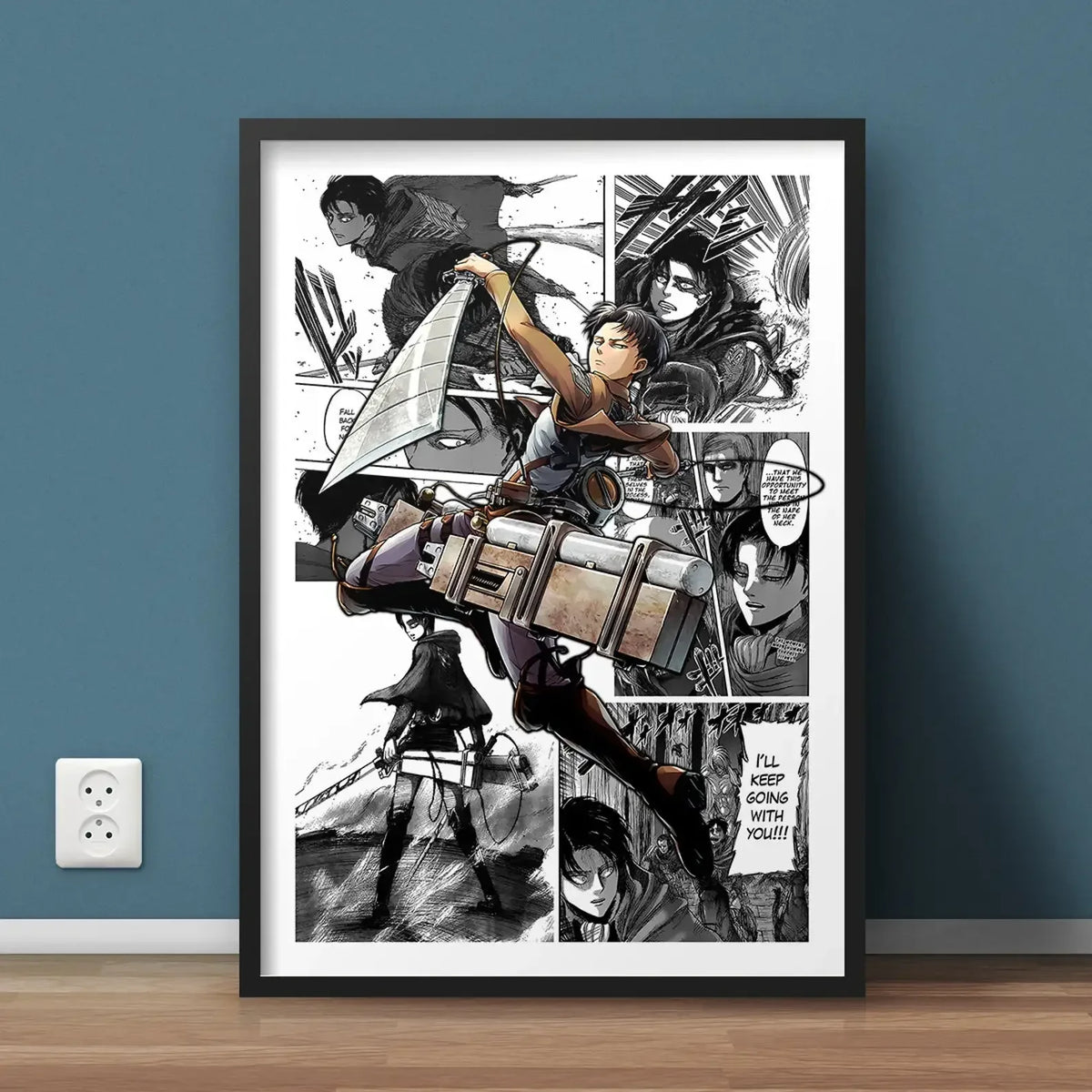 Japan Anime Attack on Titan Poster Cartoon Posters Canvas Painting Wall Art Home Decor Pictures For Living Room Decoration