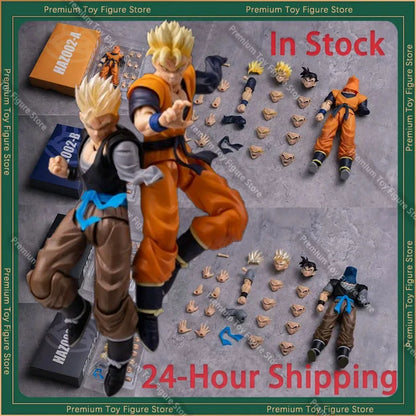 In Stock Hm HA TOYS HAZ001 HAZ002 HAZ003 One Armed Action Figure Dragon Ball Missing Arm Gohan Eagle Hero Figures Toy Gifts