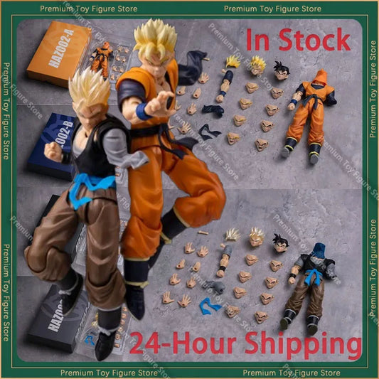In Stock Hm HA TOYS HAZ001 HAZ002 HAZ003 One Armed Action Figure Dragon Ball Missing Arm Gohan Eagle Hero Figures Toy Gifts