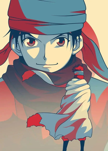 Hunter X Hunter Retro Canvas