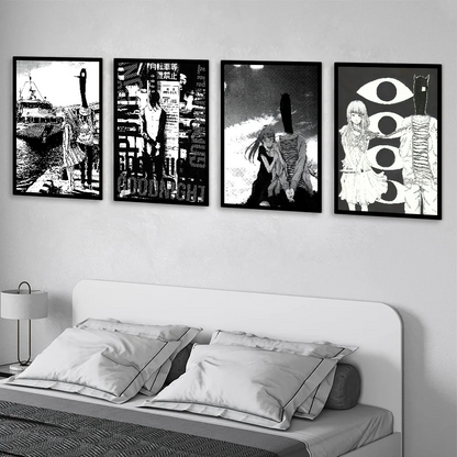 Goodnight Punpun Poster Wall Art
