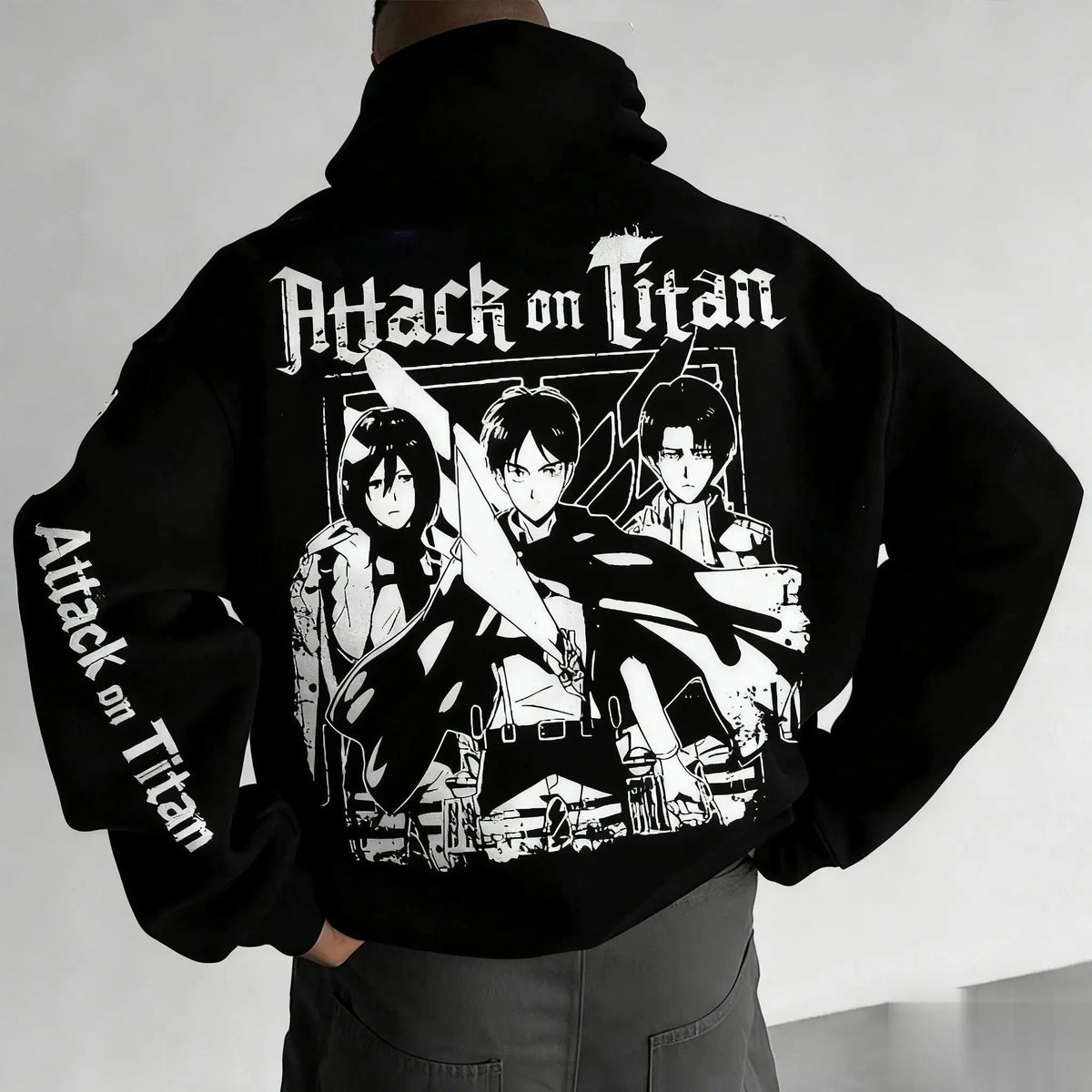 Attack on Titan Hoodie Sweatshirt Men Women Anime Graphic Jacket Casual Streetwear Cosplay Fashion Cotton Pullover winter new