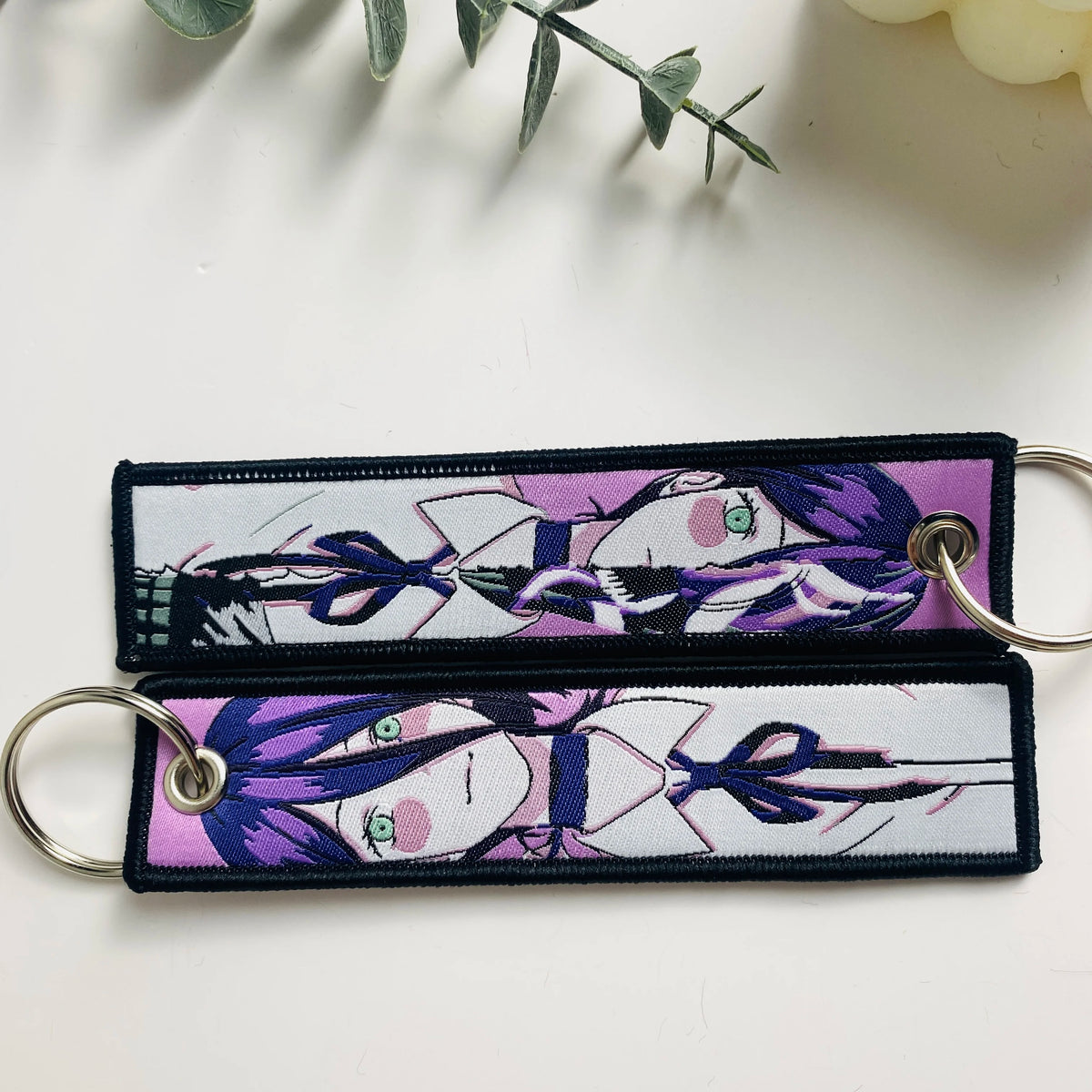 Pokemon Pikachu Embroidery Keychain