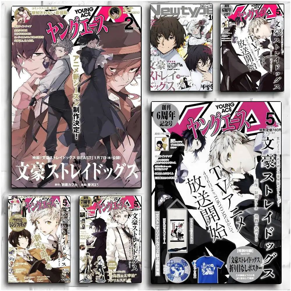 Bungo Stray Dogs Vintage Poster