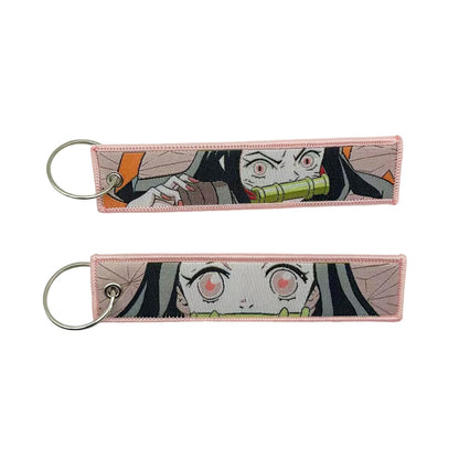 Anime Lock Keychain Pendant