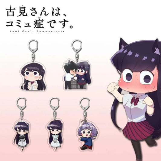 Komi Can’t Communicate Komi Shoko Keychain