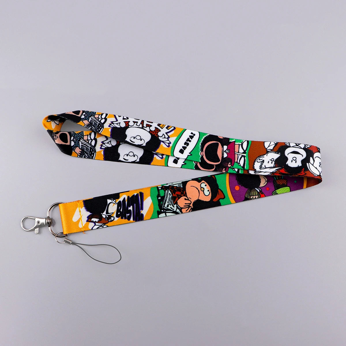 Anime Girl Lanyard Credential Holder