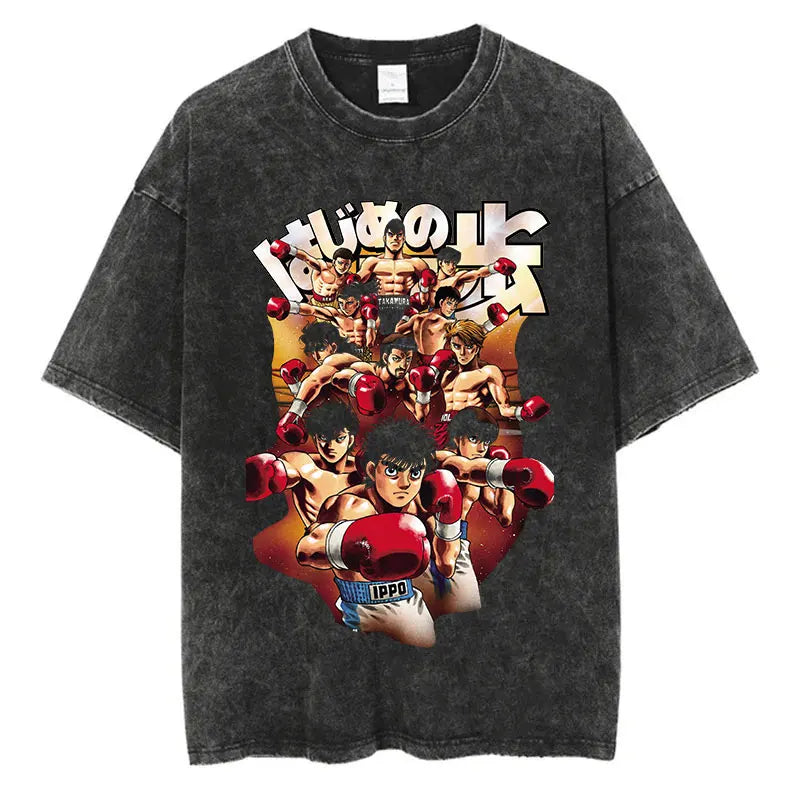 Hajime No Ippo Kamogawa Oversized T-Shirt