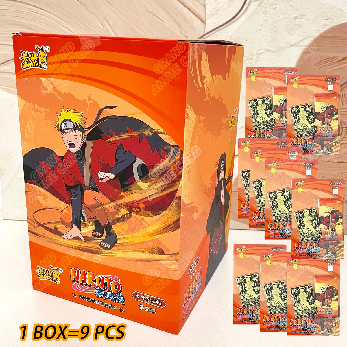 KAYOU Genuine Naruto Cards T2W9 T4W8 Booster Box Anime TCG Rare SE BP CR MR Ninja World Fight Chapter Collection Kids Toy Gift