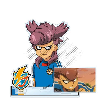 Game INAZUMA ELEVEN 11 Acrylic Stand Doll Anime Endo Mamoru Asuto Inamori Ryohei Haizaki Figure Model Plate Cosplay Toy Gift