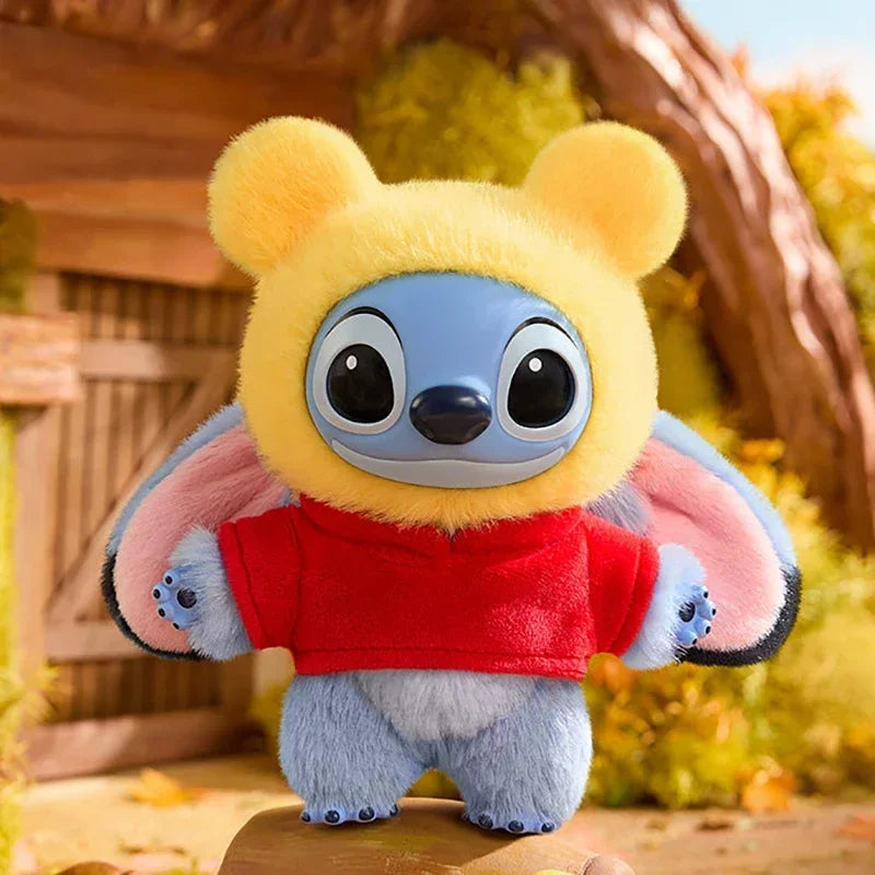POP MART Disney Stitch Adventure Series Cute Vinyl Plush Blind Box Anime Figure Desktop Decoration Blind Bag Toy