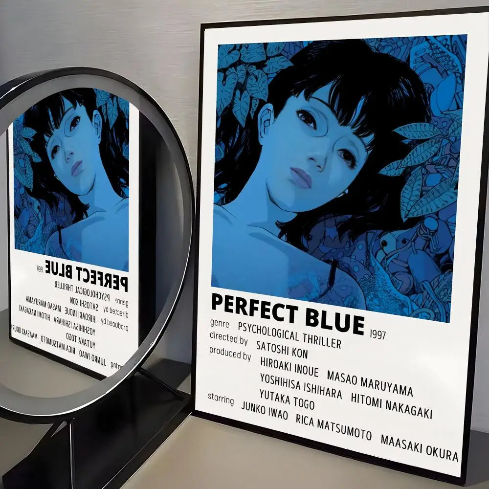 Perfect Blue Poster Wall Art