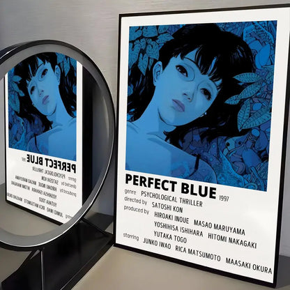 Perfect Blue Poster Wall Art