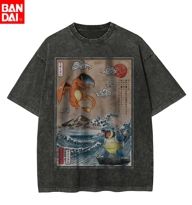 Pokémon Starters Abbey Road Oversized Tee
