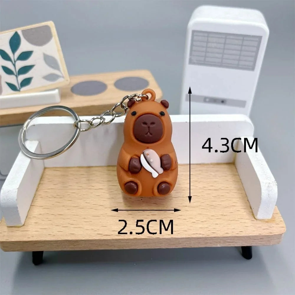 Capybara Capybara Keychain