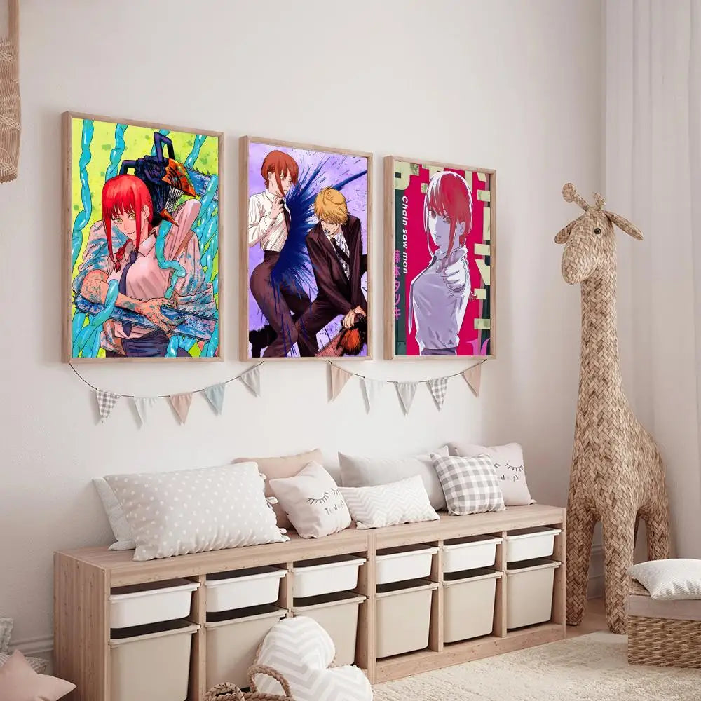 Chainsaw Man Makima Canvas Poster