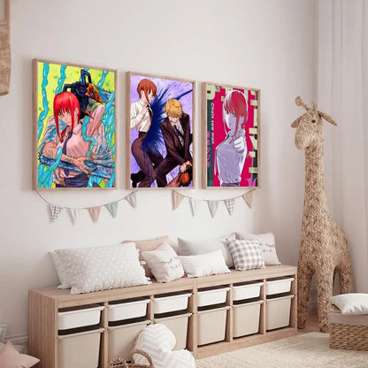 Chainsaw Man Makima Canvas Poster