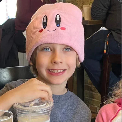 Anime Kirby Knitted Hat