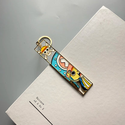Anime Jet Metal Keychain