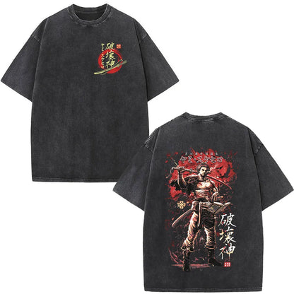 Black Clover Yami Sukehiro Washed T Shirt
