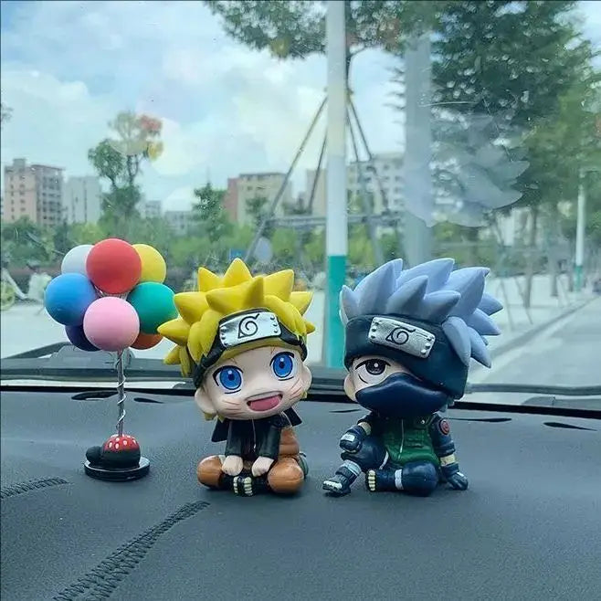 Naruto Q Version Action Figure Kakashi Hatake Collectible Anime Desk Decor Cute Gift for Fans Office