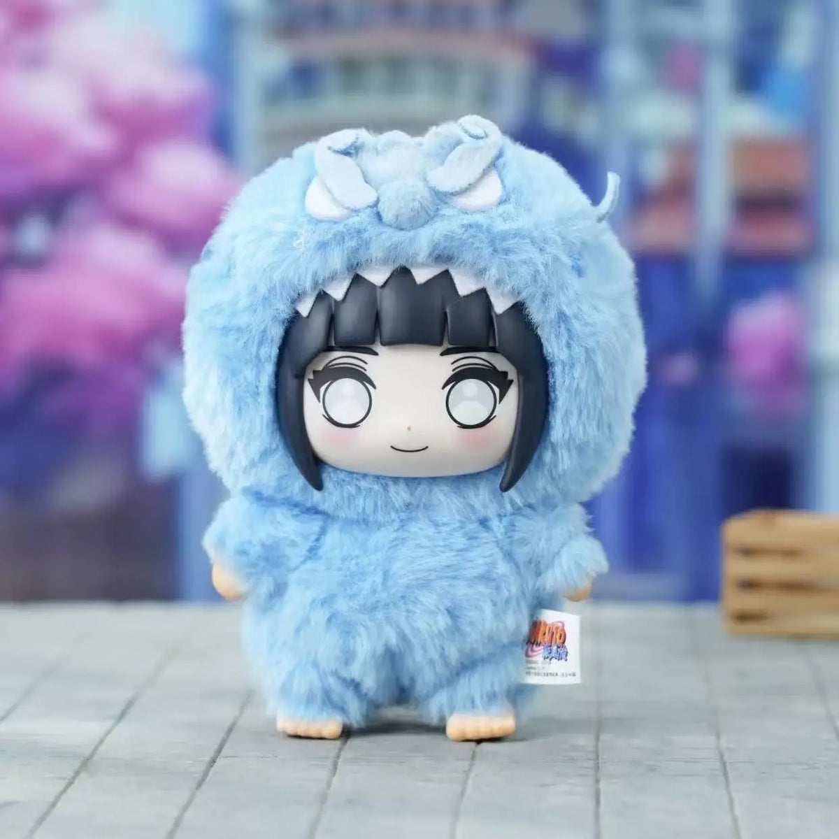 Toptoy Naruto Shippuden Beast Party Series Vinyl Figure Plush-Like Texture Blind Box Chibi Kakashi Sasuke Collectible