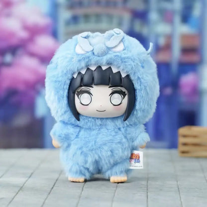 Toptoy Naruto Shippuden Beast Party Series Vinyl Figure Plush-Like Texture Blind Box Chibi Kakashi Sasuke Collectible