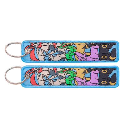 Anime Cute Animals Keyring