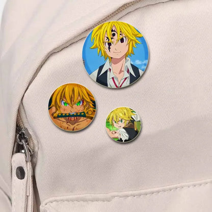 The Seven Deadly Sins Badge Brooch