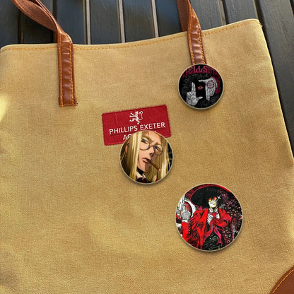 Hellsing Ultimate Alucard Pin Button