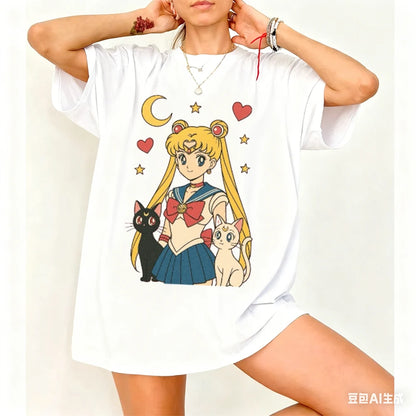 Sailor Moon Graphic T Shirt
