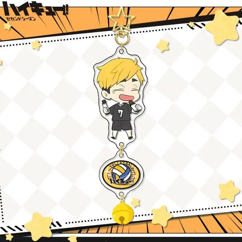 Haikyuu Volleyball Acrylic Keychain