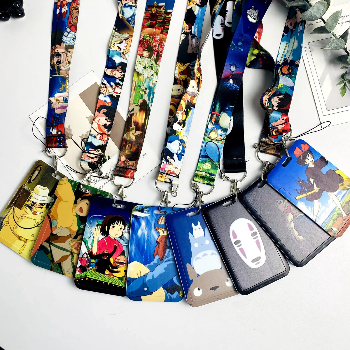 Anime Card Case Lanyard