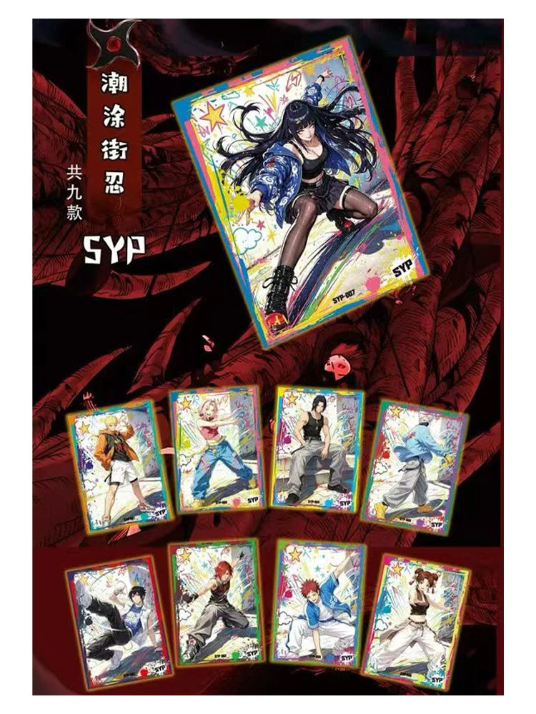 Wholesale 2026 New Anlan Culture Naruto Mini Card Pack Series CCG/TCG Collector Blind Box Anime Hobby Gifts
