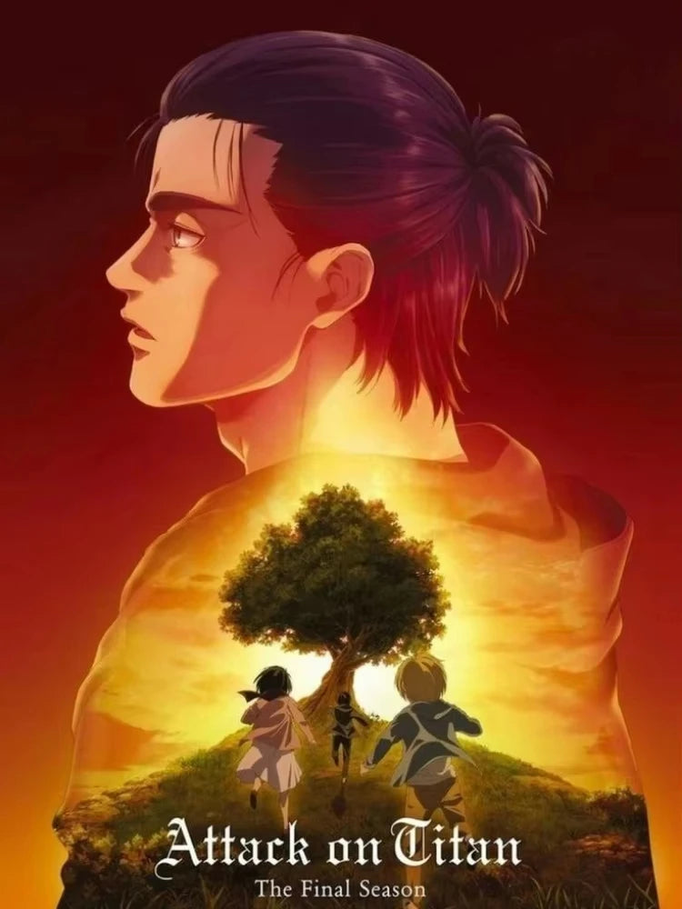 Japanese Anime Attack on Titan New Diamond Art Painting Captain Levi Ackerman Mikasa Picture Mosaic DIY Cross Stitch Kits Decor