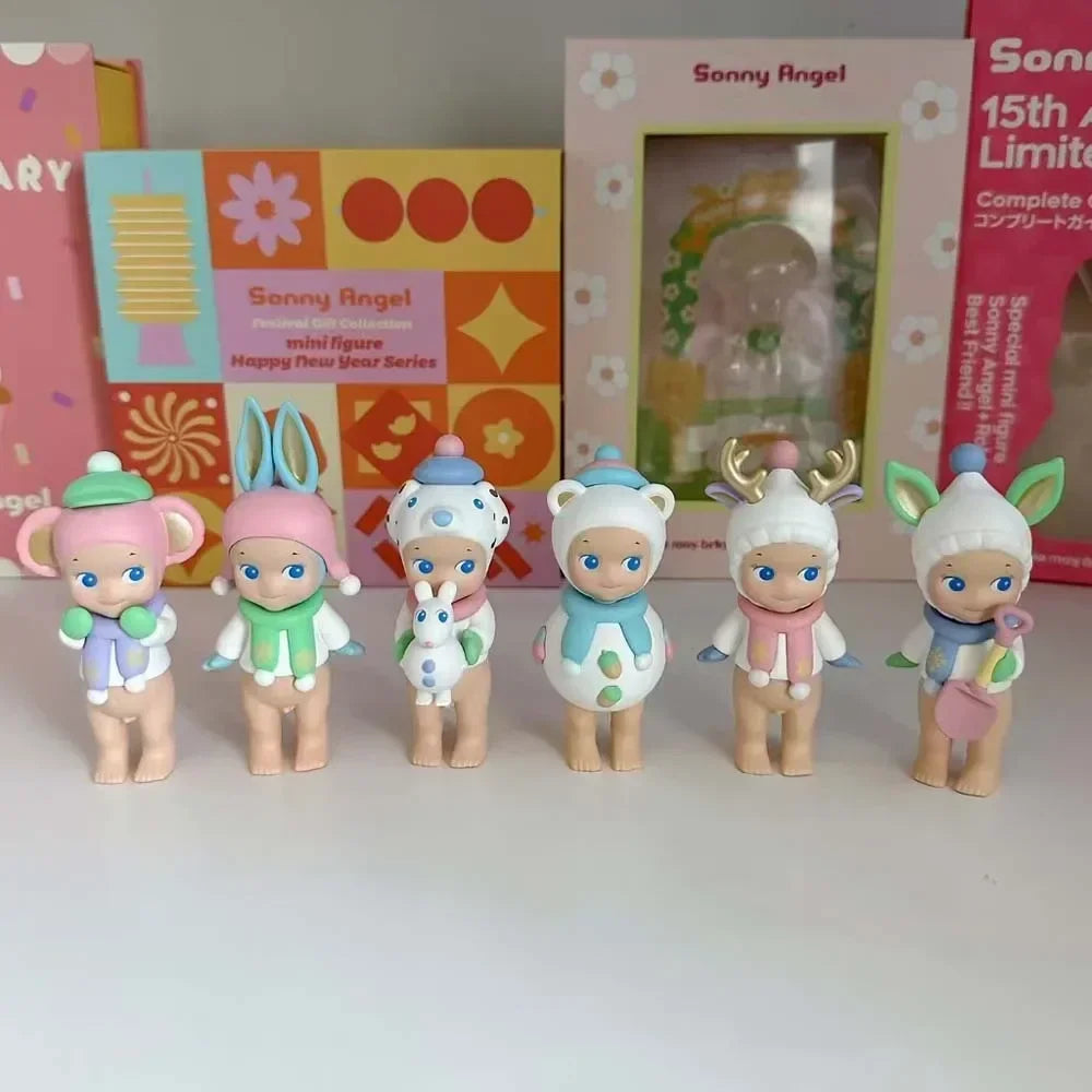 Mini Sonny Winter Wonderland Series Blind Box  Mini Anime Figures Ornaments Christmas Birthday Gift