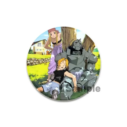 Fullmetal Alchemist Brooch Pin – 58Mm